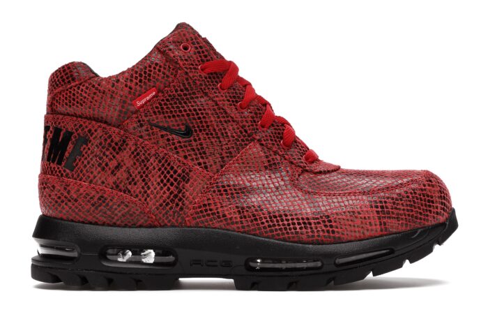 Nike Air Max Goadome Supreme Fire Red
