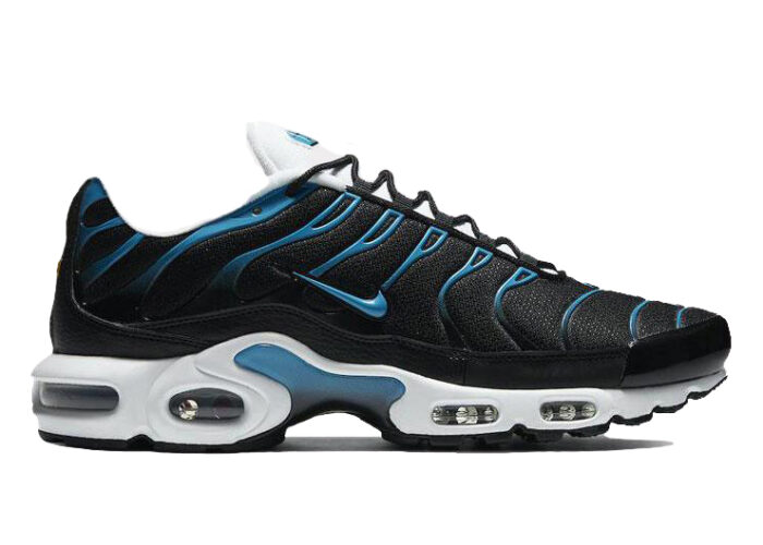 white black and blue air max