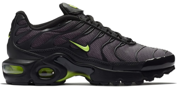 Nike Air Max Plus Black Volt Glow (GS)