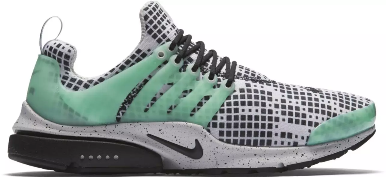 Neon green nike presto store