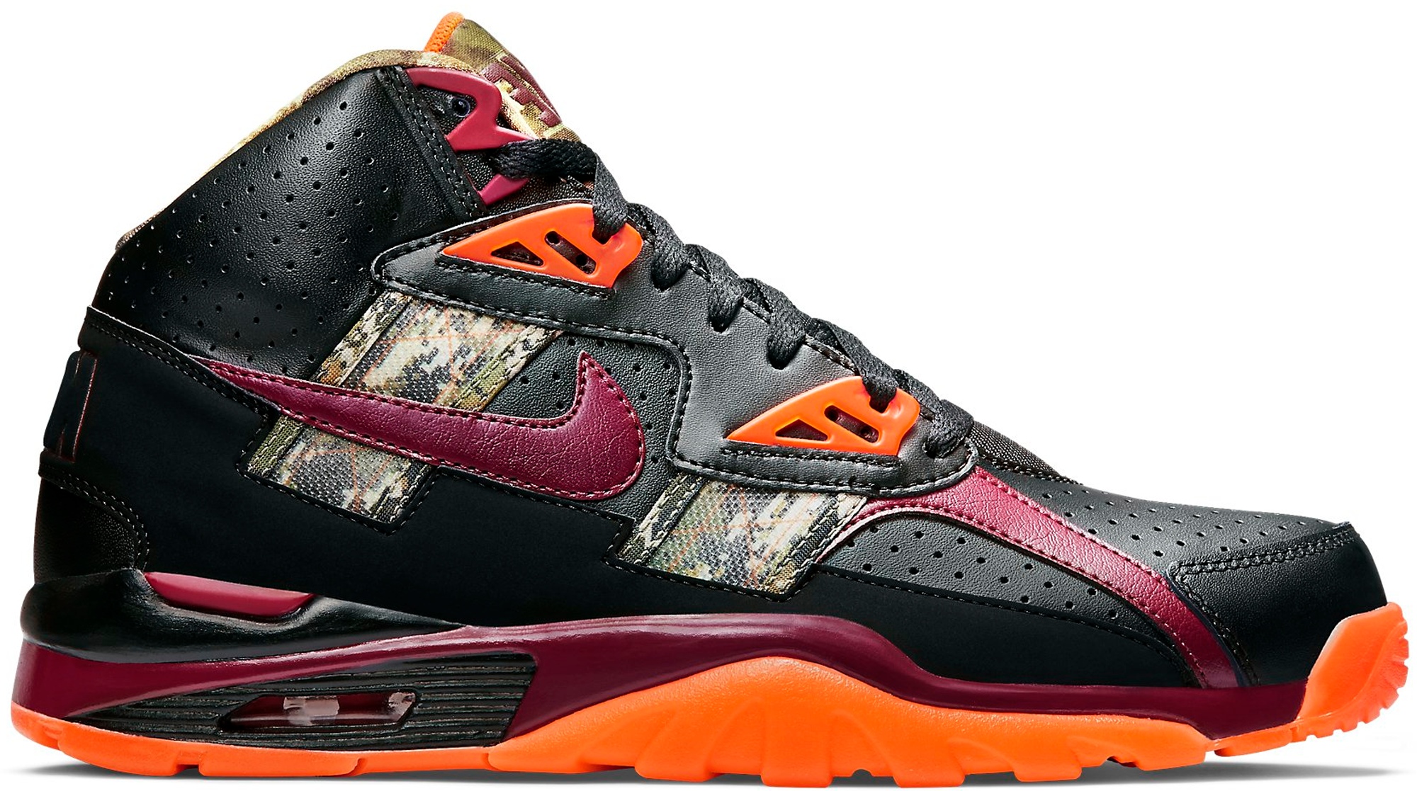 Nike Air Trainer SC High Camo Black Crimson