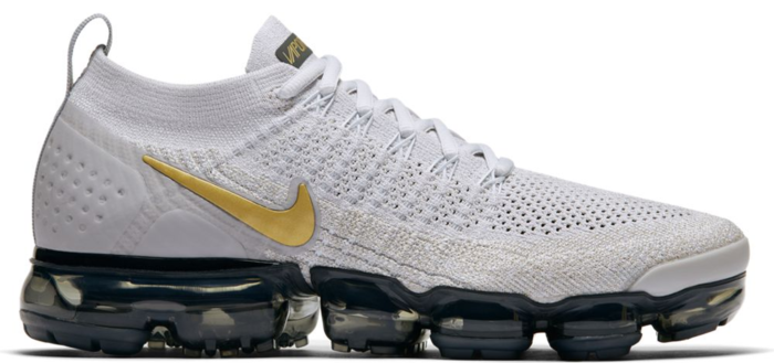 Nike Air VaporMax 2 Vast Grey Metallic Gold (W)