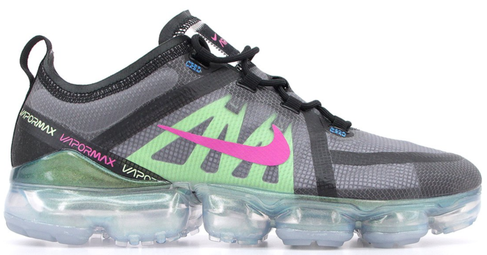 Nike Air VaporMax 2019 Premium Black Active Fuchsia Photo Blue