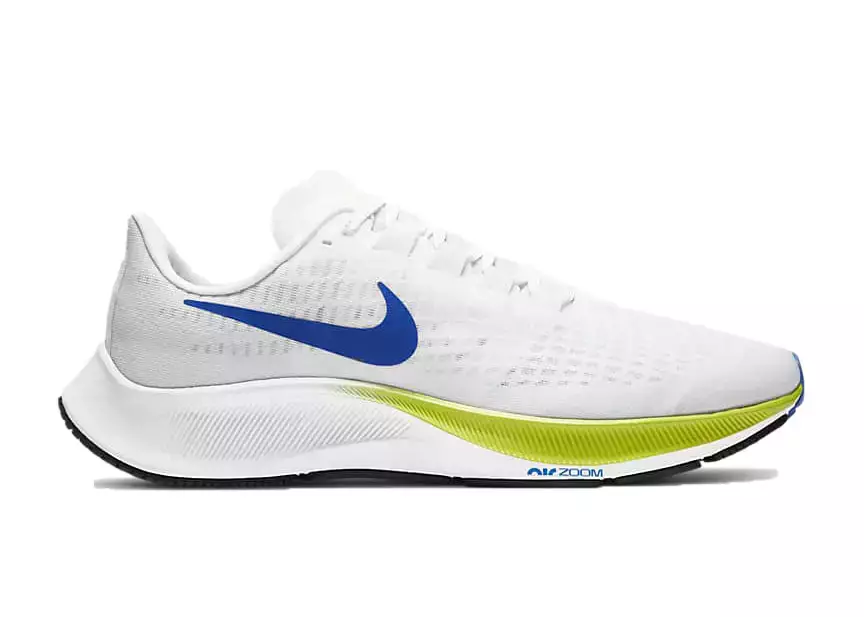 Air Zoom Pegasus 37 White Racer Blue