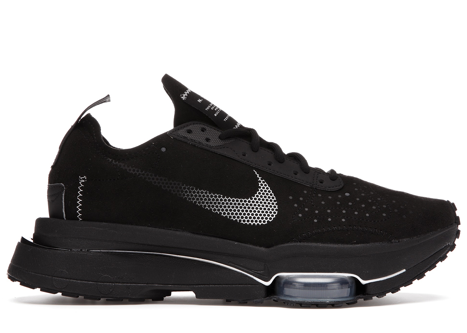 nike air zoom type trainers in black