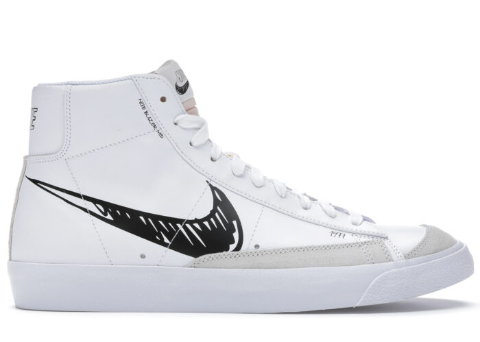 Nike Blazer Mid 77 Sketch White Black