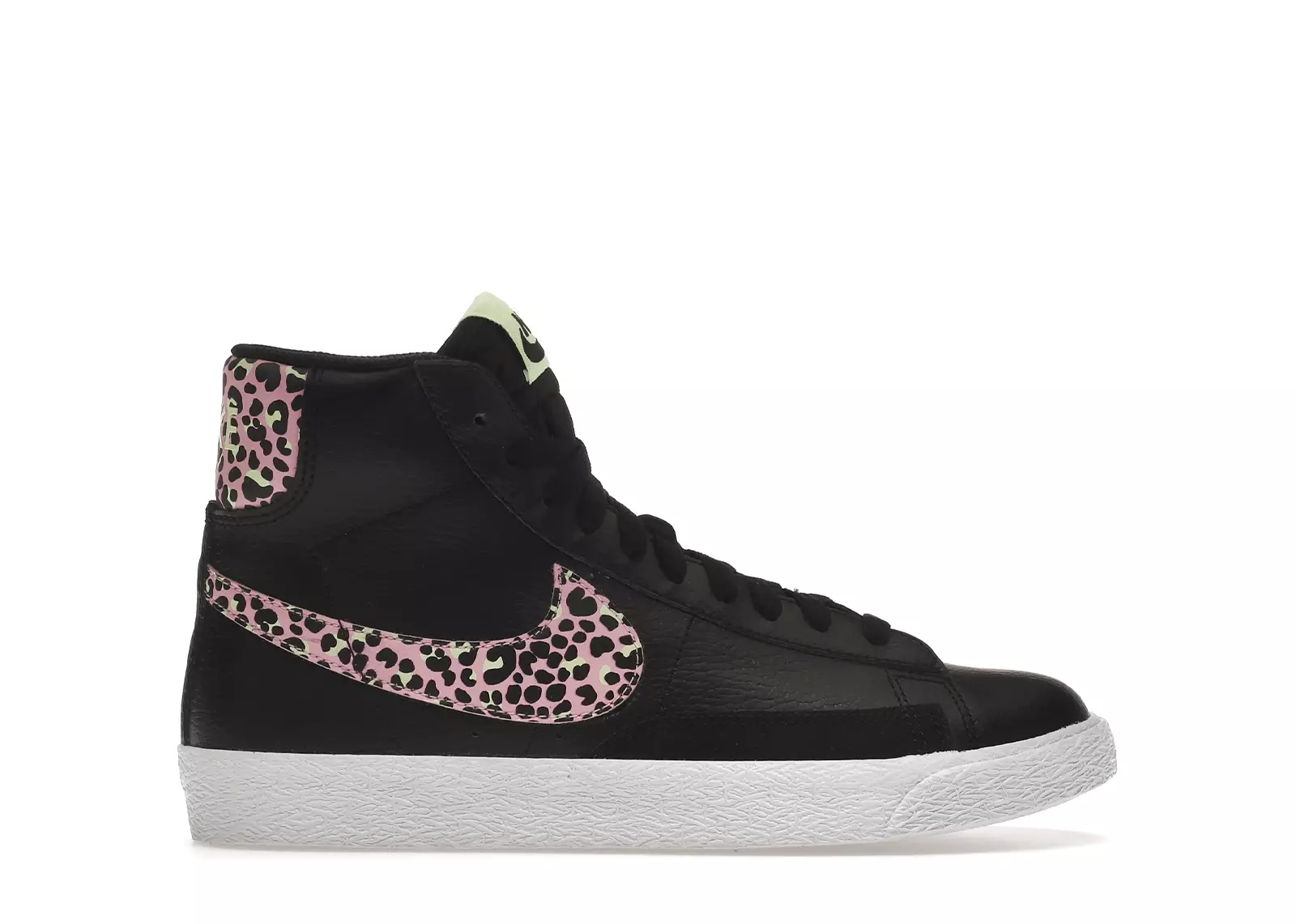 Nike Blazer Mid Black Pink Cheetah (GS)