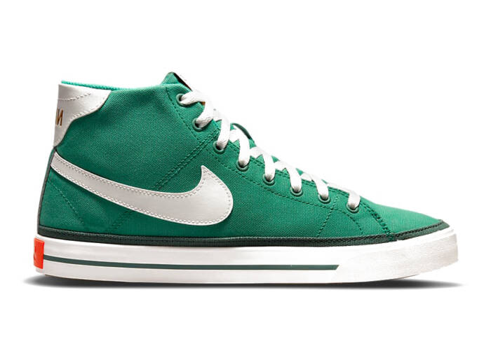 Nike Court Legacy Canvas Mid Green Noise