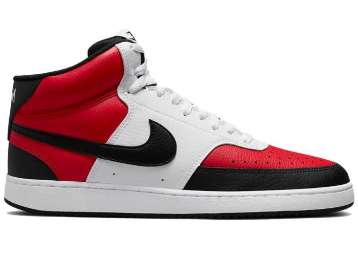 Nike Court Vision Mid White Red Black