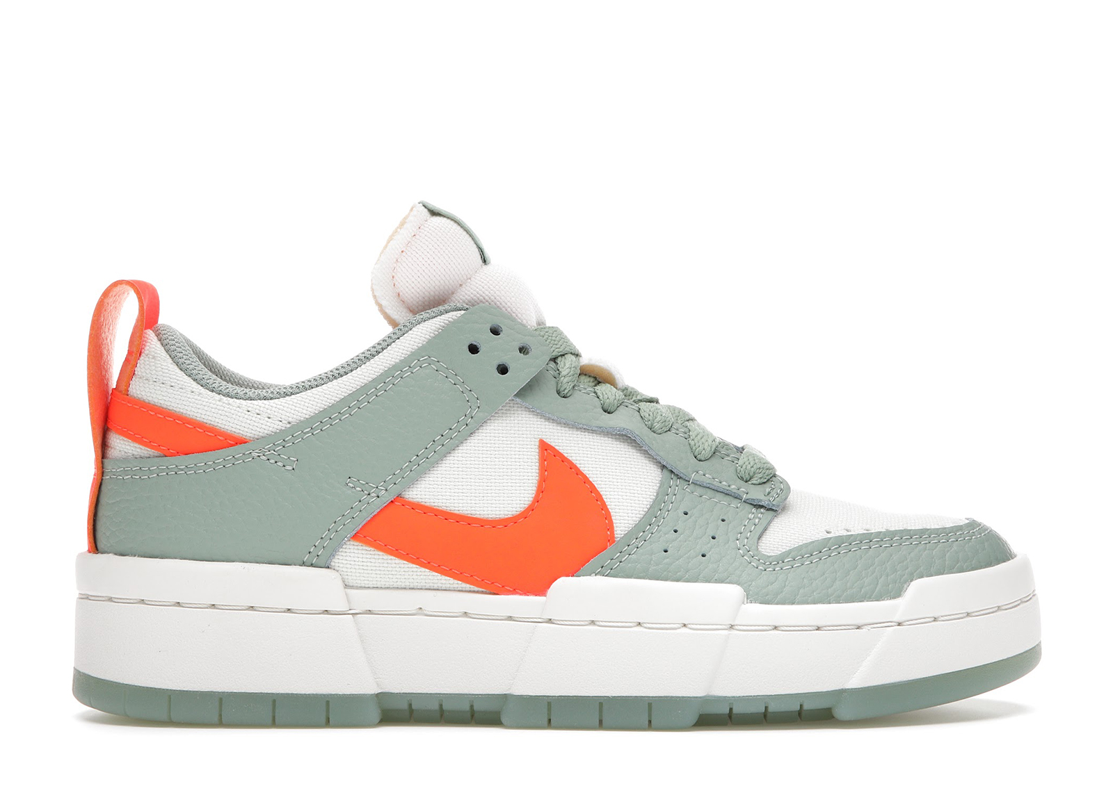nike dunk low disrupt sea glass hyper crimson steam sail