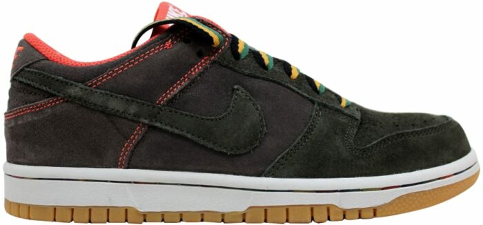 Nike Dunk Low Newsprint/Dark Army-Gum Light Brown (W)