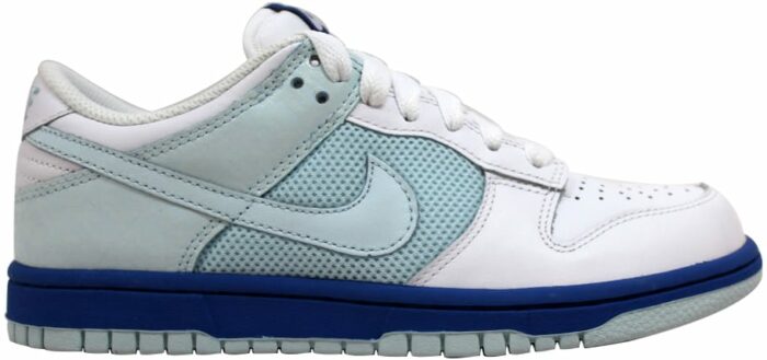 Nike Dunk Low White/Glacier Blue-Varsity Royal (W)