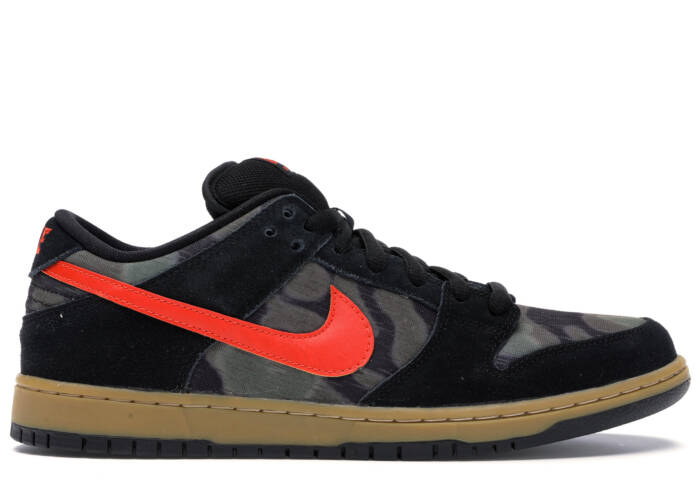 Nike Dunk SB Low Black Rough Green
