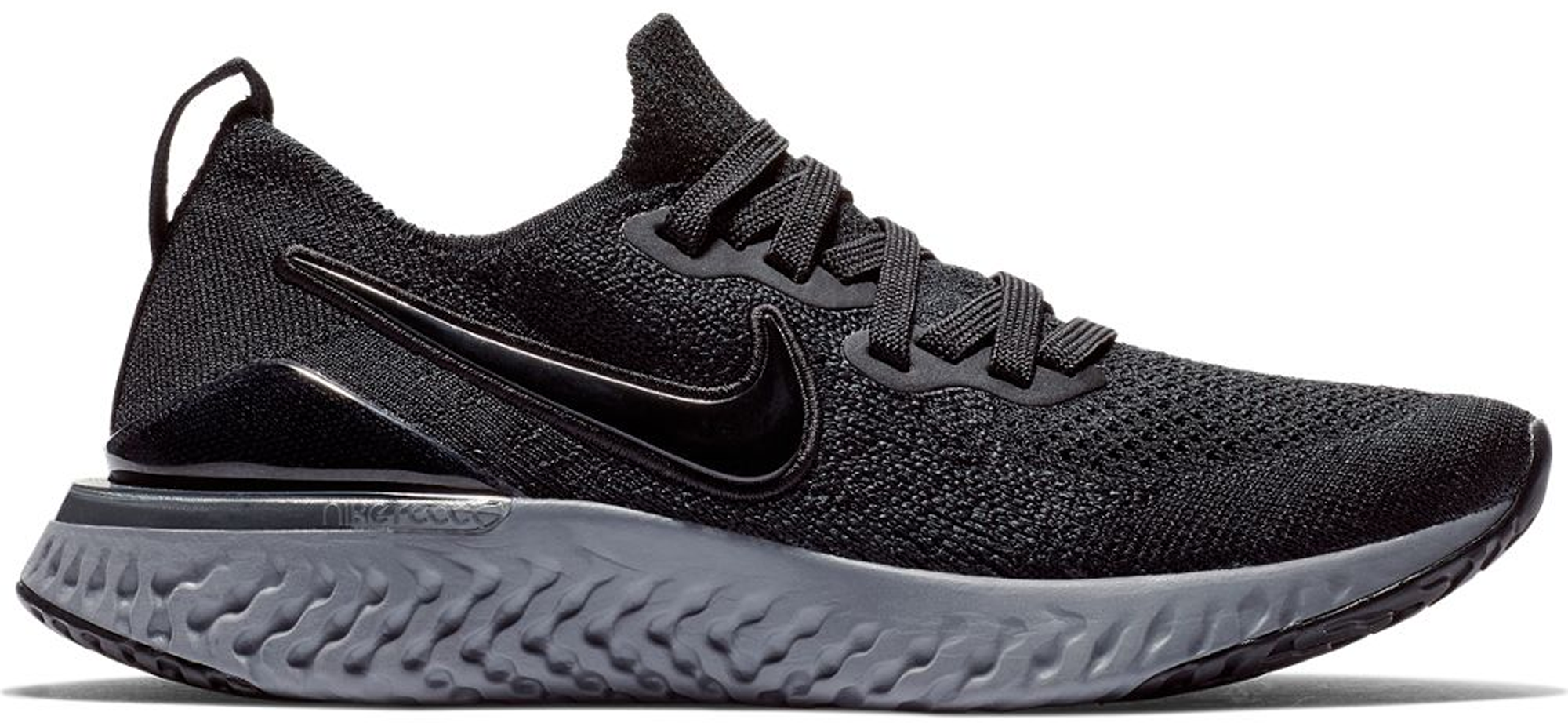 Nike Epic React Flyknit 2 Black Anthracite (GS)