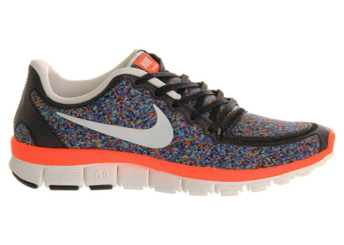 Nike Free 5.0 Liberty Hyper Blue Total Crimson (W)