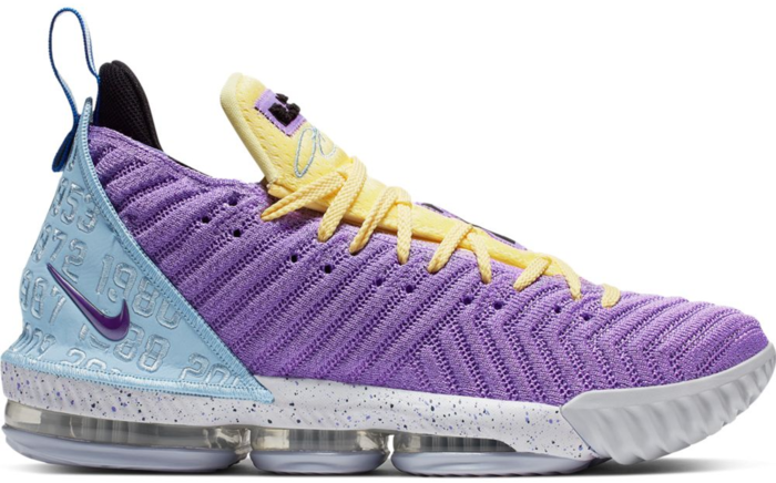 Nike LeBron 16 Lakers Championships