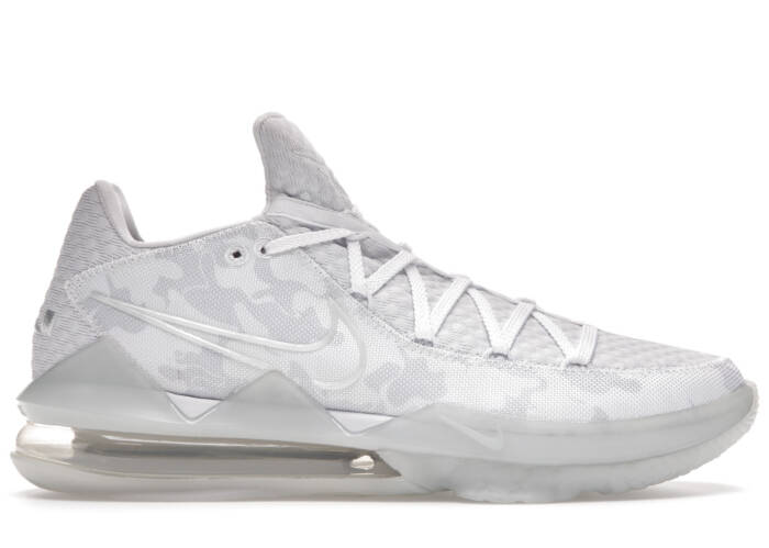 Nike LeBron 17 Low White Camo