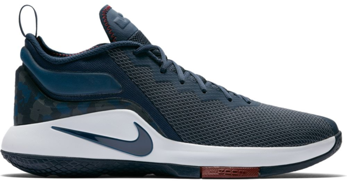 Nike LeBron Witness 2 College Navy Team Red