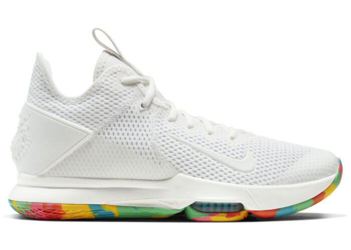 Nike LeBron Witness 4 White Multi Camo