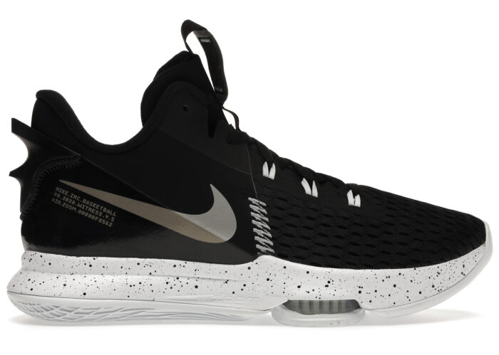 Nike LeBron Witness 5 Black Metallic Silver