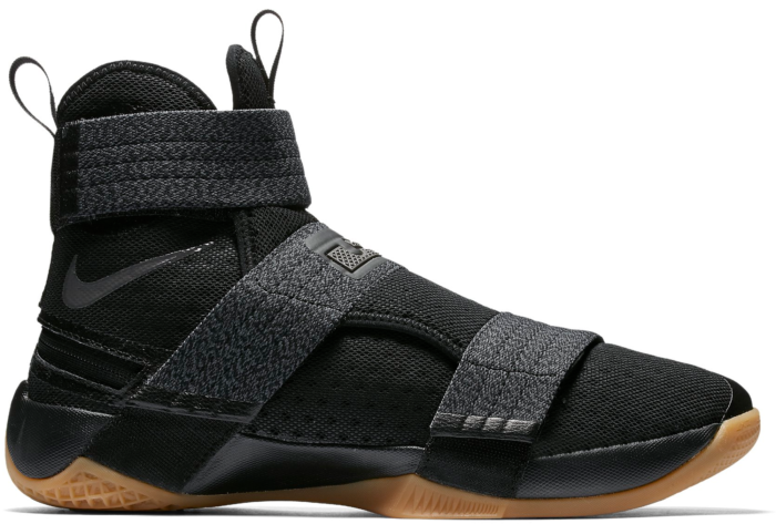 Nike LeBron Zoom Soldier 10 Flyease Black Gum