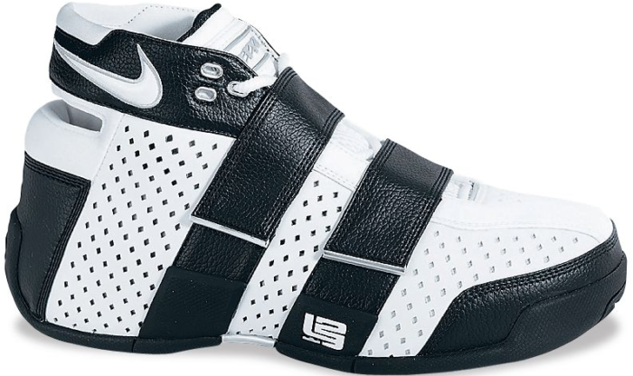 Nike LeBron 20-5-5 White Metallic Silver Black