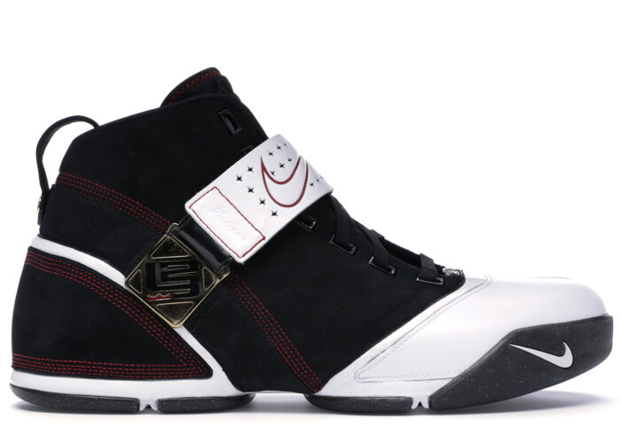Nike LeBron 5 Black Crimson Black
