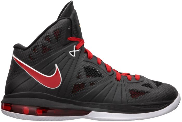 Nike LeBron 8 PS White/Black/Red
