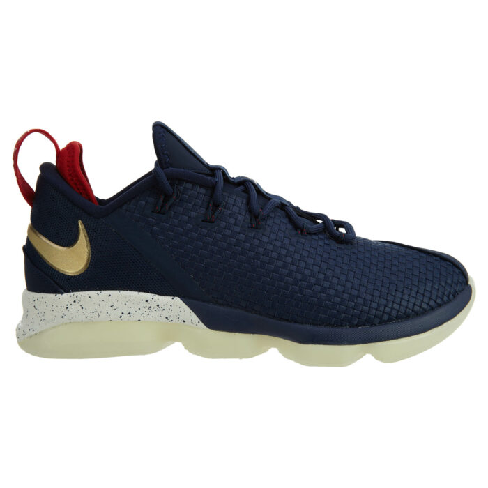 Nike LeBron XIV Low Midnight Navy/Metallic Gold
