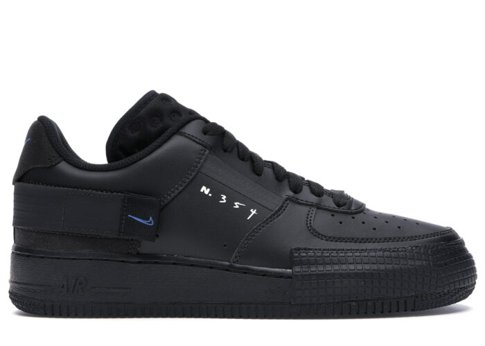 Nike Air Force 1 Type Black Royal