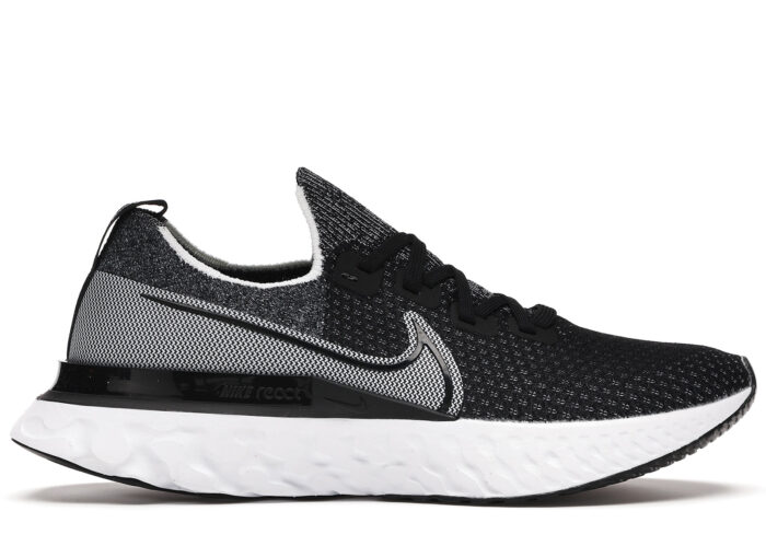 Nike React Infinity Run Flyknit Black White