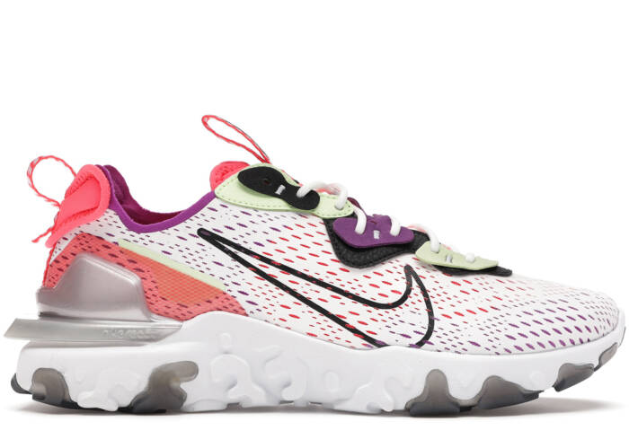 Nike React Vision Barely Volt Laser Crimson