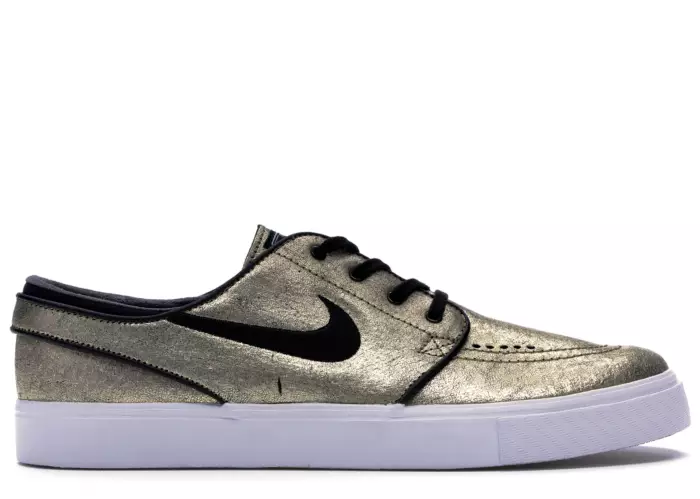 Nike SB Stefan Janoski Zoom Leather Metallic Gold