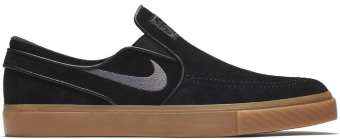 Nike SB Zoom Stefan Janoski Slip Black Gunsmoke Gum 833564-005