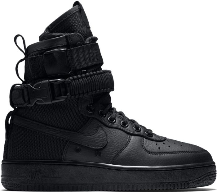 Nike SF Air Force 1 High Triple Black W 857872 002