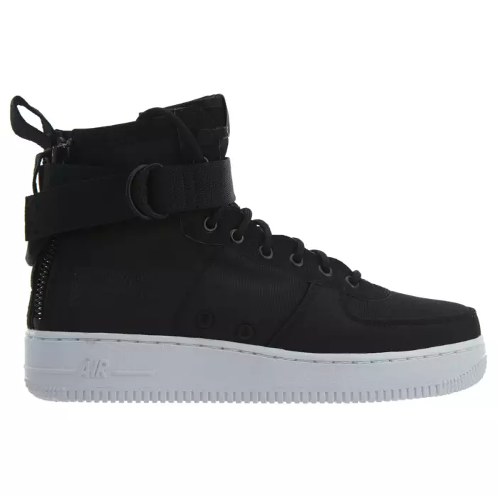 Nike Sf Af1 Mid Black Anthracite-White