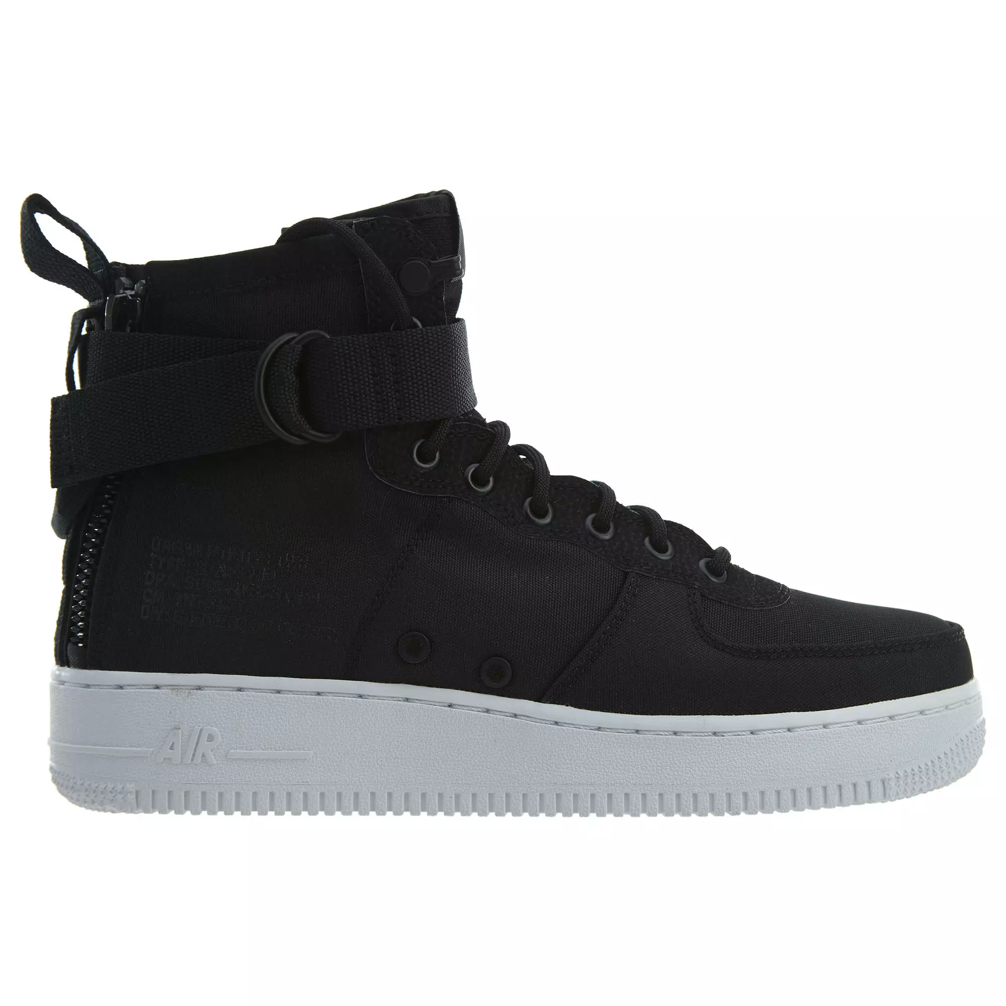 Nike Sf Af1 Mid Black Anthracite-White