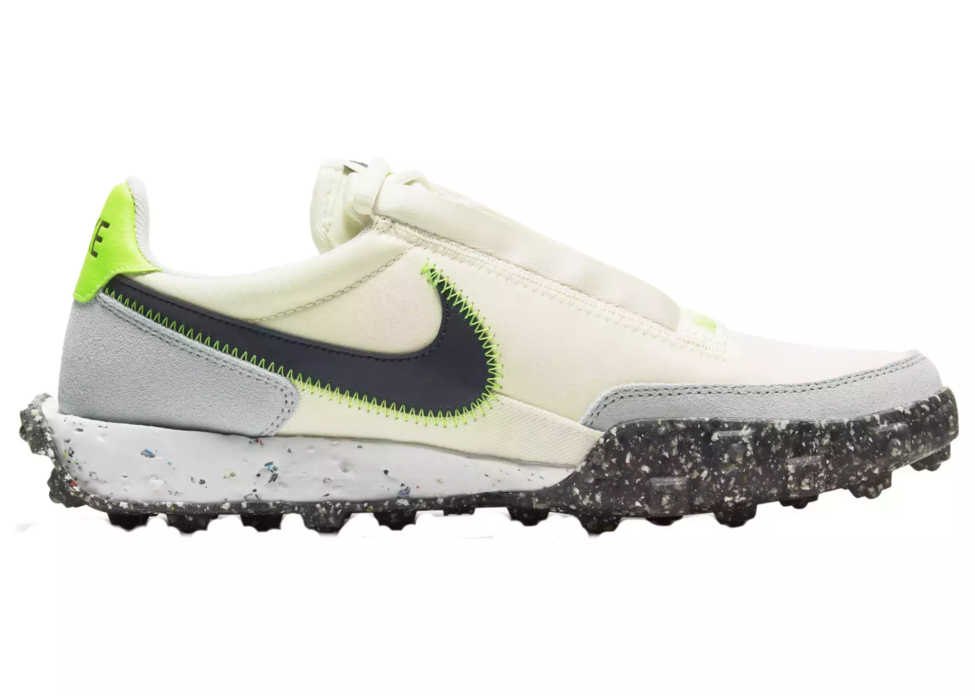 Nike Waffle Racer Crater Pale Ivory Electric Green (W)