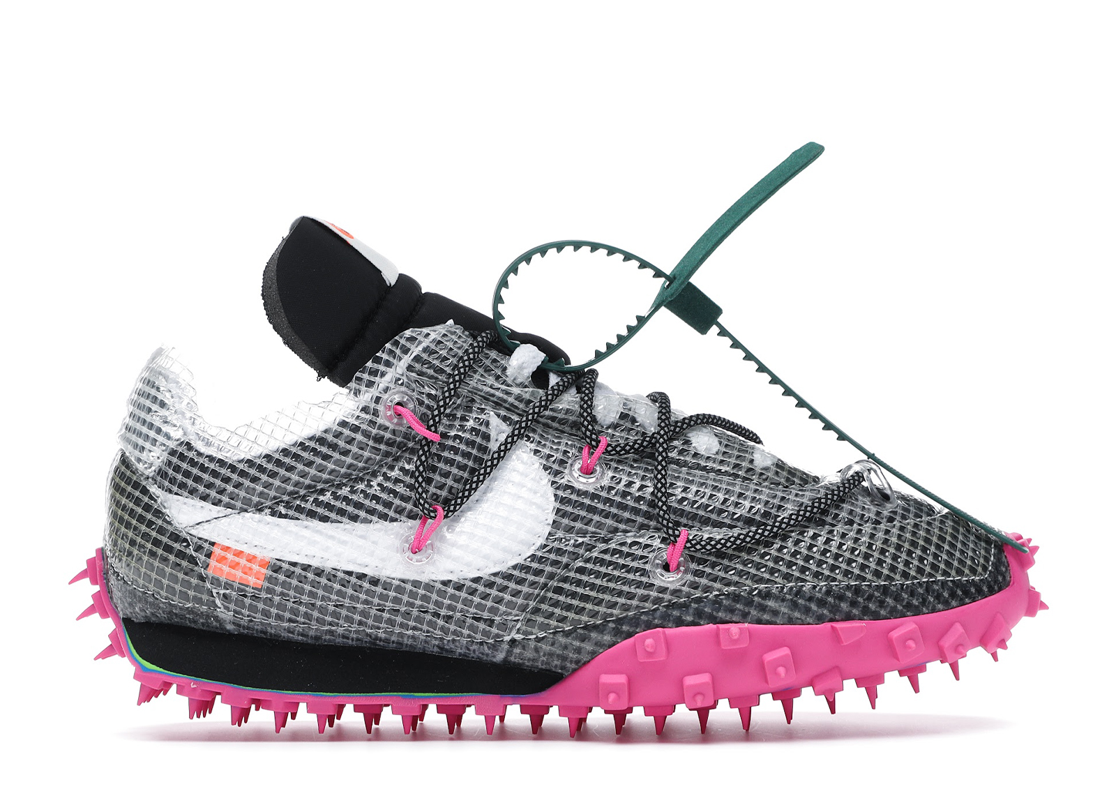 Nike Waffle Racer Off-White Black (W)