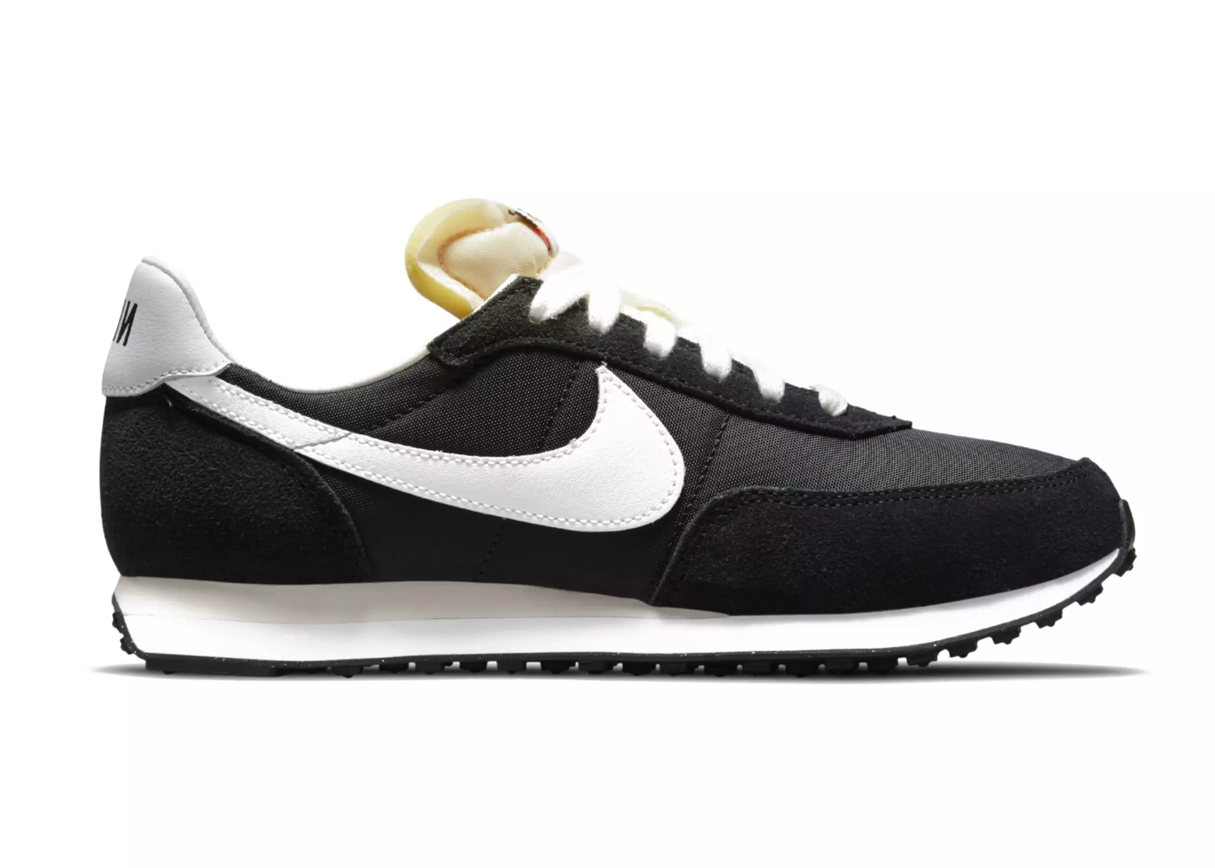 Nike Waffle Trainer 2 Black White (GS)