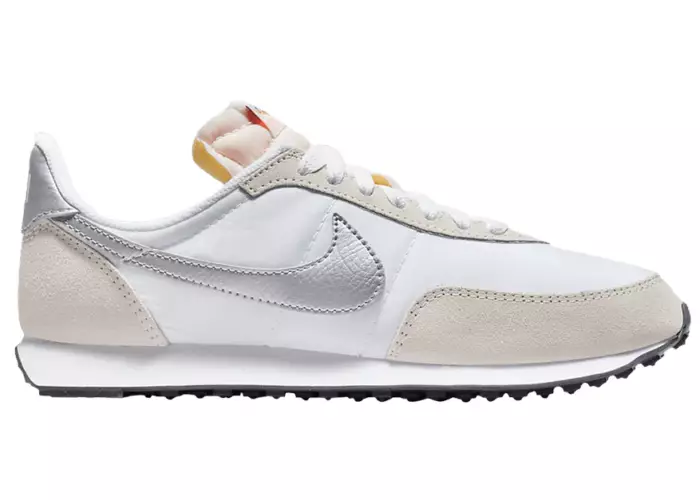 Nike Waffle Trainer 2 White Metal Silver (W)