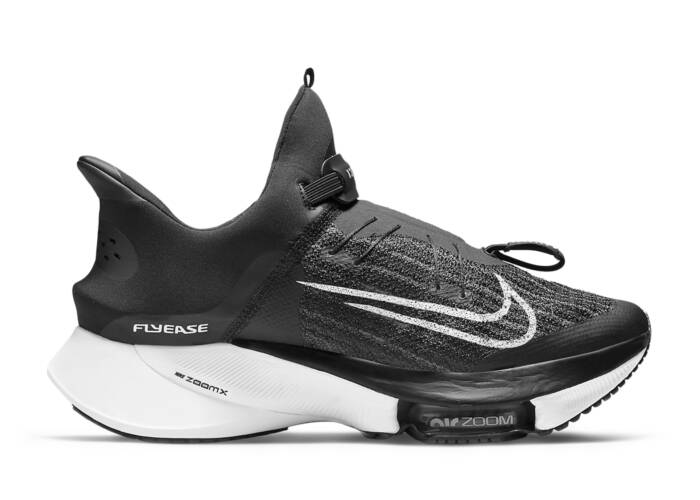 Nike Air Zoom Tempo Next% FlyEase Black White Black White