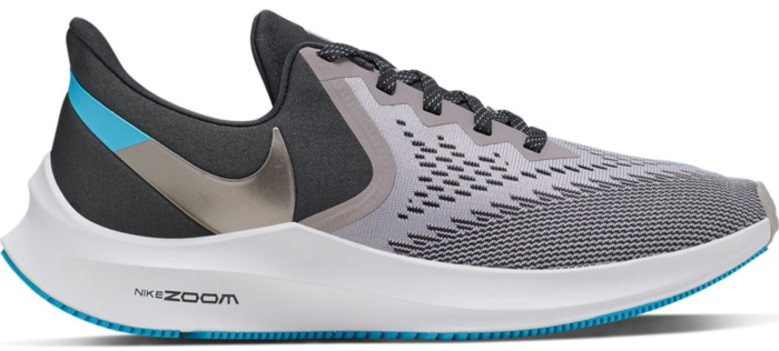Nike Zoom Winflo 6 Atmosphere Grey Light Current Blue
