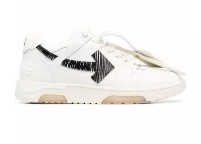 OFF-WHITE OOO Low Tops White Black SS21