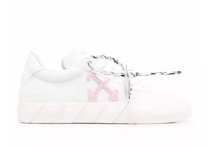 OFF-WHITE Vulc Low Eco Canvas White Pink FW21 (W)