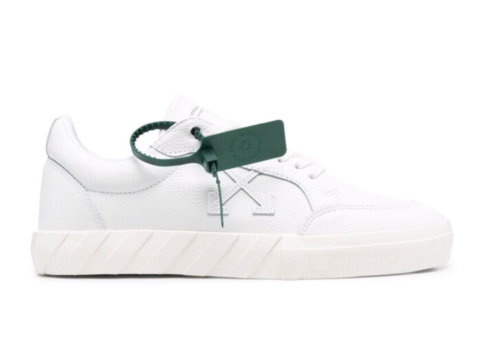 OFF-WHITE Vulc Low Leather White White SS22