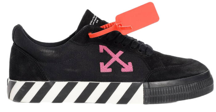 OFF-WHITE Vulc Low Black Fuchsia