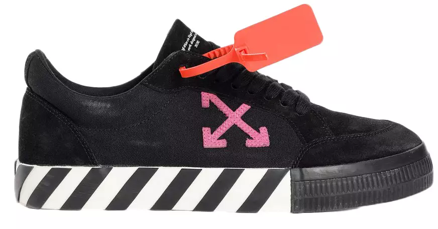 OFF-WHITE Vulc Low Black Fuchsia