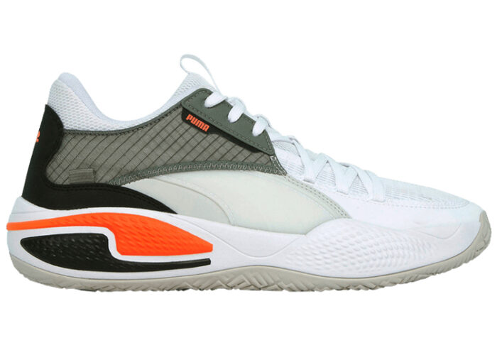 Puma Court Rider White Energy Red