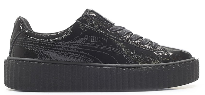 Puma Creeper Rihanna Fenty Cracked Leather Black (W)